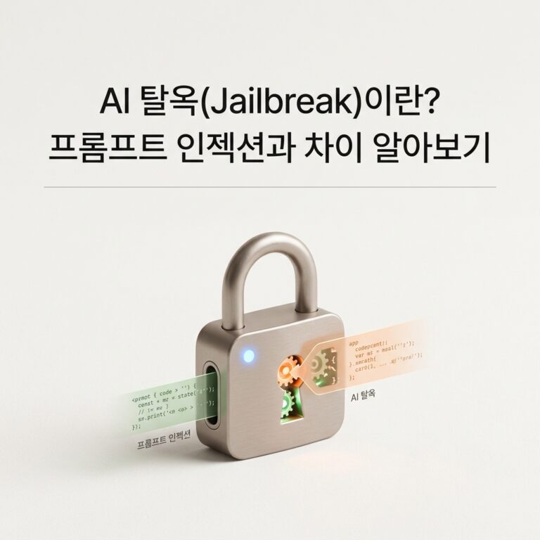 ai thumbnail minimal AI 탈옥Jailbreak이란 프롬프트 인젝션과 차이 알아보기 1787722606